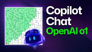 GitHub Copilot Chat and o1preview Building a maze generator [upl. by Treborsemaj]