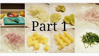 Basics  Different types of Vegetables cuts  Part 1 BY Monika Talwar [upl. by Datha]