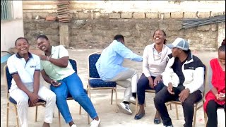 Funny Sit and Stand Game African version Kenya [upl. by Antonius413]