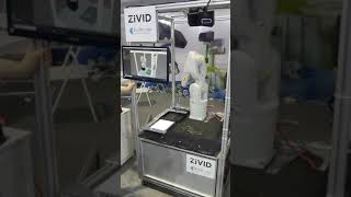 Zivid 3D Camera Demo  Shiny Metal Parts [upl. by Iadrahc]