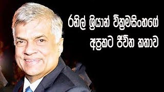 රනිල් ශ්‍රියාන් වික්‍රමසිංහගේ අප්‍රකට ජීවිත කතාව [upl. by Ardnala]