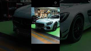 MERCEDES AMG GTR  ENABLE APPLE CARPLAY WITH MMI BOX [upl. by Natsreik]