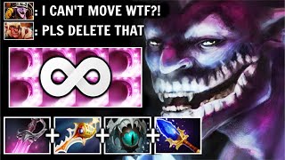 NEW CANCER Divine Rapier  Khanda Dazzle Skadi 100 Slow Cant Move Carry All Team Late WTF Dota 2 [upl. by Siva]