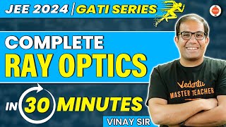 JEE Main 2024  Quick Revision of Ray Optics🔥 Class 12🔥 ONE SHOT  JEE 2024  Vinay Shur Sir [upl. by Hammel]