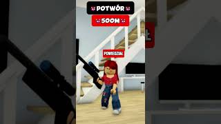 POTWORY ZAATAKOWAŁY SZKOŁĘ W ROBLOX😨👹 roblox [upl. by Ylus]