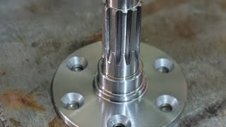 induction hardening process Axle [upl. by Vincenta]