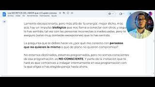 Los SECRETOS DEL AMOR que ni Cupido conoce  Psicólogo Joaquín Serna [upl. by Reinke]