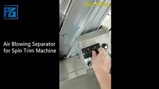 PGAB377 Air Blowing Separator for Spin Trim Deflashing Machine [upl. by Ainigriv149]