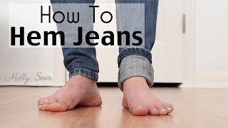 How to Hem Jeans [upl. by Elish]