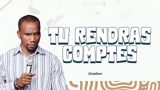 Tu Rendras Comptes  Cèdre N Mutundirwa  Atmosphère de Gloire [upl. by Uhile]