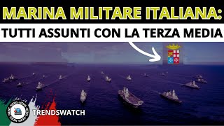 MARINA MILITARE ITALIANATUTTI ASSUNTI CON LA TERZA MEDIA [upl. by Elodie290]