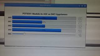 PFC8591 modÃ¼lÃ¼ ve Raspberry Pi Zero W ile ADC ve DAC [upl. by Paddy]