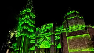 Espectáculo de luces Catedral de Toledo 2022 [upl. by Amathiste]