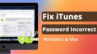 iTunes Could Not Restore the iPhone Because Password was Incorrect Solved 2024 [upl. by Ardnazxela]