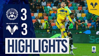 Highlights Serie A TIM 202324  UdineseVerona 33 [upl. by Rolanda]