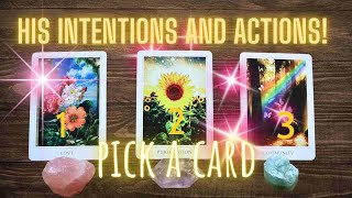 💕 HISHER ACTIONS INTENTIONS AND FEELINGS FOR YOU Pick a Card Love Tarot [upl. by Perle]