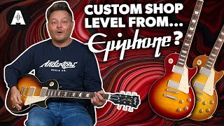 Gibson Custom Shop Specs in an Epiphone  New Epiphone 1959 Les Paul Standard [upl. by Hillary]