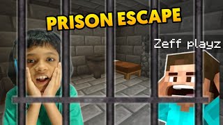 PRISON ESCAPE with BROTHER in MINECRAFT [upl. by Marquis]