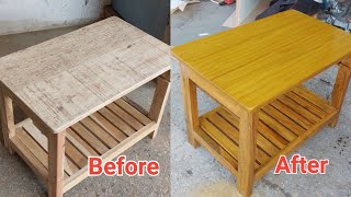 how to polish wooden furniture [upl. by Rocca]