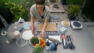 Notstrom Kochen mit Kate  die Bachforelle [upl. by Esoj202]