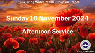 LWP Stoke Afternoon Family Worship 10 November 2024 [upl. by Garnett]