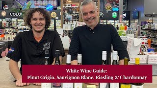 White WIne Guide Pinot Grigio Sauvignon Blanc Riesling amp Chardonnay [upl. by Meedan]