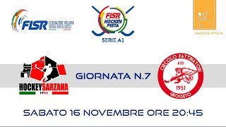 Serie A1  G7  Hockey Sarzana x CP Grosseto 1951 [upl. by Pansir888]