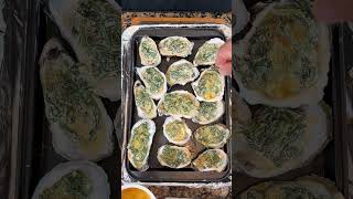 Oyster Rockefeller Recipe NationalOysterDay SeafoodRecipes [upl. by Rand]