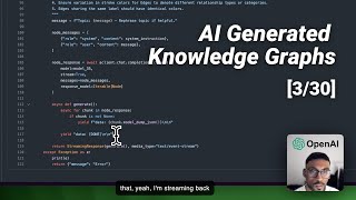 Create AI Generated Knowledge Graphs with OpenAI Instructor  Supports Streaming Day 330 [upl. by Ahsyen]