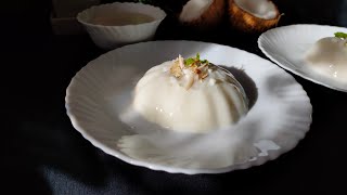 shorts Tender Coconut Pudding  HOME COOKING GOA [upl. by Neelrad]