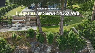 Husqvarna Automower® 435X AWD  Features and benefits [upl. by Kandy]