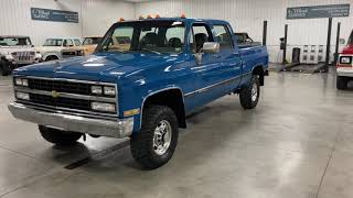 SOLD CUSTOM 1991 CHEVY K30 CREW CAB AMAZING BUILD [upl. by Balf]