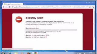 Scareware websites in chrome firefox and internet explorer [upl. by Ezri232]