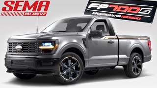 SEMA Supercharged 700 Horsepower F 150 FP700S by Ford Performance Parts [upl. by Linnet270]