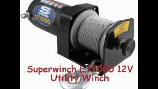 Superwinch LT2000 12V Utility Winch 2000lb [upl. by Septima]