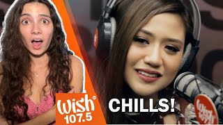 Singer FIRST TIME Reaction to Morissette  Akin Ka Na Lang LIVE on Wish 1075 Bus [upl. by Gnaw]