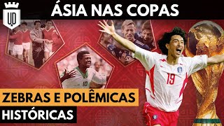 12 grandes momentos da seleções asiáticas nas Copas do Mundo  UD LISTAS [upl. by Regina]