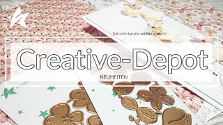 FREUtag  NEUHEITEN  Kärtchen  CreativeDepot  Ohrenpost [upl. by Elleirb]