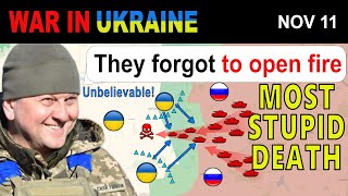 11 Nov Russians Lost 120 Men in 1 Min Forgot to Use Artillery  War in Ukraine Explained [upl. by Mitzi]