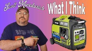 Review RYOBI 2300 Watt Inverter Generator [upl. by Icyac]