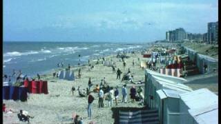 Belgische stranden beaches 1967 Zeebrugge Oostende [upl. by Nilsoj]