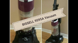 Bissell 9595A CleanView OnePass Upright Vacuum Review [upl. by Icat]