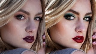 How to Edit and Change Makeup in Photoshop [upl. by Beatrix]