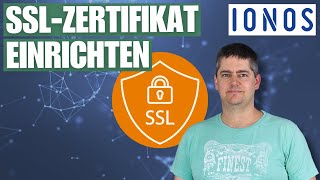 IONOS SSLZertifikat einrichten  installieren [upl. by Abie648]