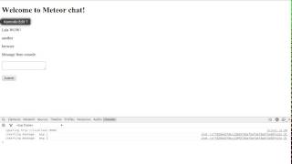 Meteorjs chat tutorial part 16  MongoDB limit and sort [upl. by Thurlough]