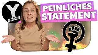 YKOLLEKTIVs PEINLICHES STATEMENT zur ANTIFEMINISMUS REPORTAGE  Kuchen Talks 874 [upl. by Laresa683]