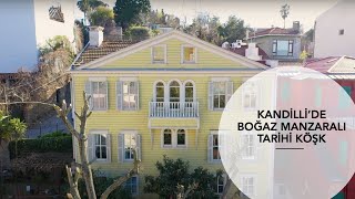 KANDİLLİNİN EN GÜZEL BÖLGESİNDE AHŞAP TARİHİ KÖŞK [upl. by Lyons]