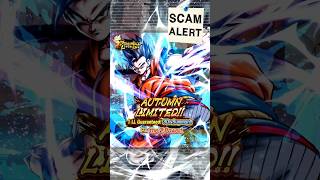 SUMMONING AUTUMN LIMITED LL GUARANTEED  SCAM ALERT  DRAGON BALL LEGENDS dragonballlegends [upl. by Narret58]