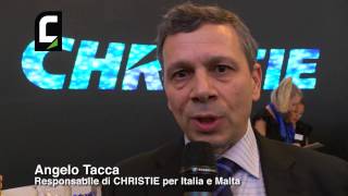 ISE 2015  Intervista ad Angelo Tacca di Christie Italia [upl. by Enitsenrae596]