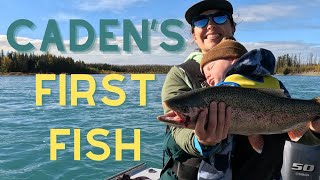 Boating the Kenai River Caden’s First Fishing Trip and Camping at Lower Skilak Lake [upl. by Goddard]